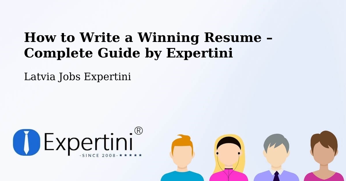 Resume Writing Guide for Job Seekers – Priekule - Priekule, Latvia Jobs Expertini